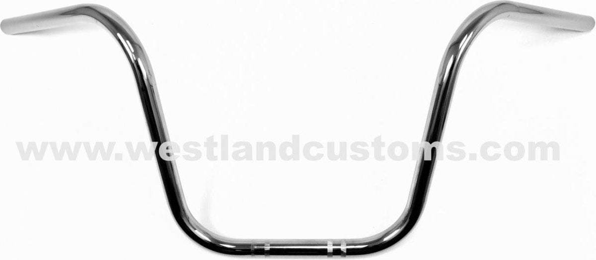 7/8 Inch (22mm) Universeel Stuur Ape Hanger 30cm Chroom
