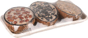 Flamingo Voederkokosnoot half 3 smaken 3x200g