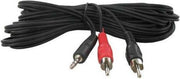 kabel 3.5mm jack plug naar 2x RCA male 5.0 mtr