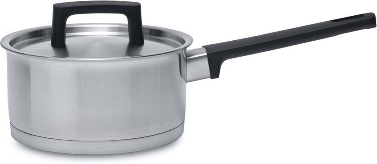 Steelpan met deksel 16 cm