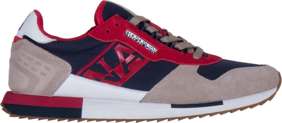 Napapijri Sneakers - Maat 42 - Mannen - navy/beige/rood
