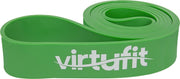 Resistance band - VirtuFit Weerstandsband Pro - Fitness Elastiek - Sterk (45 mm) - Groen
