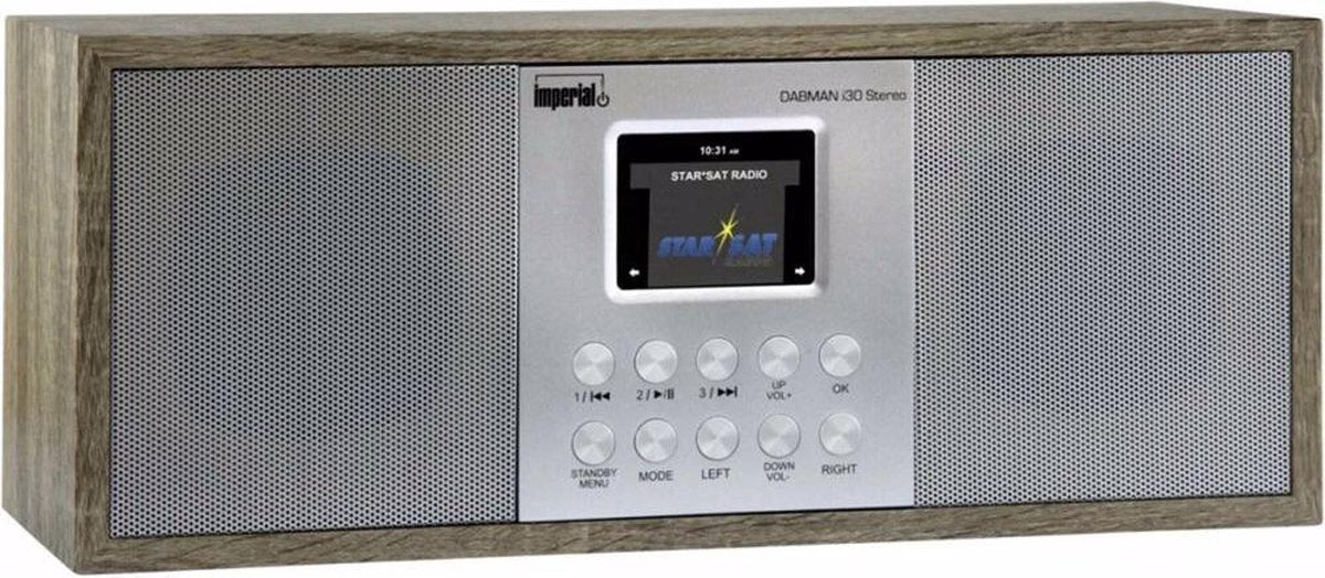 Imperial DABMAN i30 Stereo DAB+ FM en Internet Radio met bluetooth | vintage