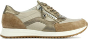Waldlaufer Vrouwen Leren Lage sneakers / Damesschoenen 752003 - Beige - Maat 38