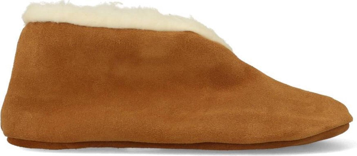 Bernardino Spaanse  Sloffen Unisex - cognac - 100% Wol - Maat 39