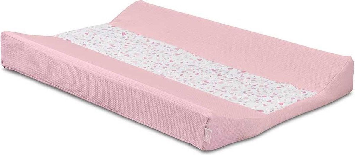 Jollein Aankleedkussenhoes 50x70cm Tiny waffle - Roze