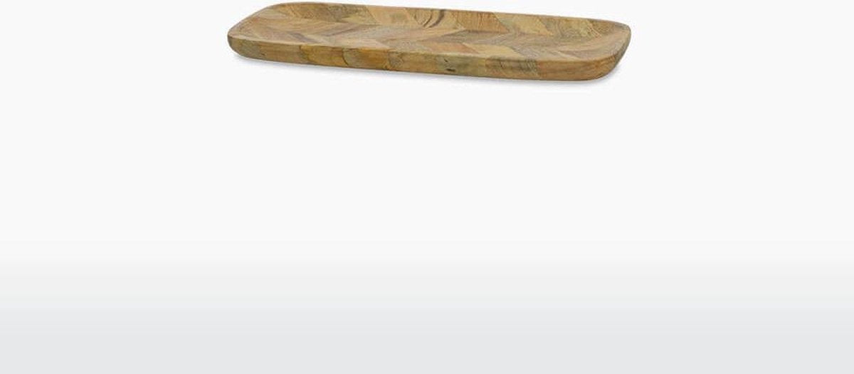 Nkuku Houten Serveerplank - NALBARI - Mangohout - Small (2.5 x 41 x 15.5 cm)