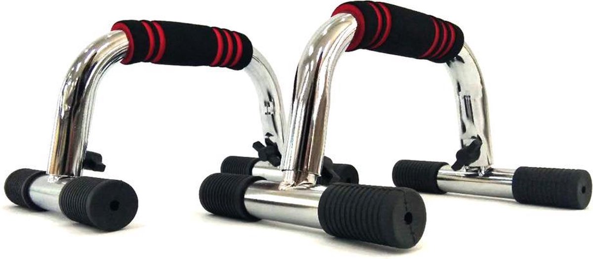 Opdruksteunen - Push Up bar - Metaal - Professioneel - Push up grips - Krachttraing - Thuis sporten - Fitness - Rug / Borst / Tricep / Schouders