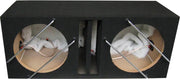 Necom Subwooferkist 2 X 12'' Met 1 Aansluiting 84 Liter Mdf Zwart