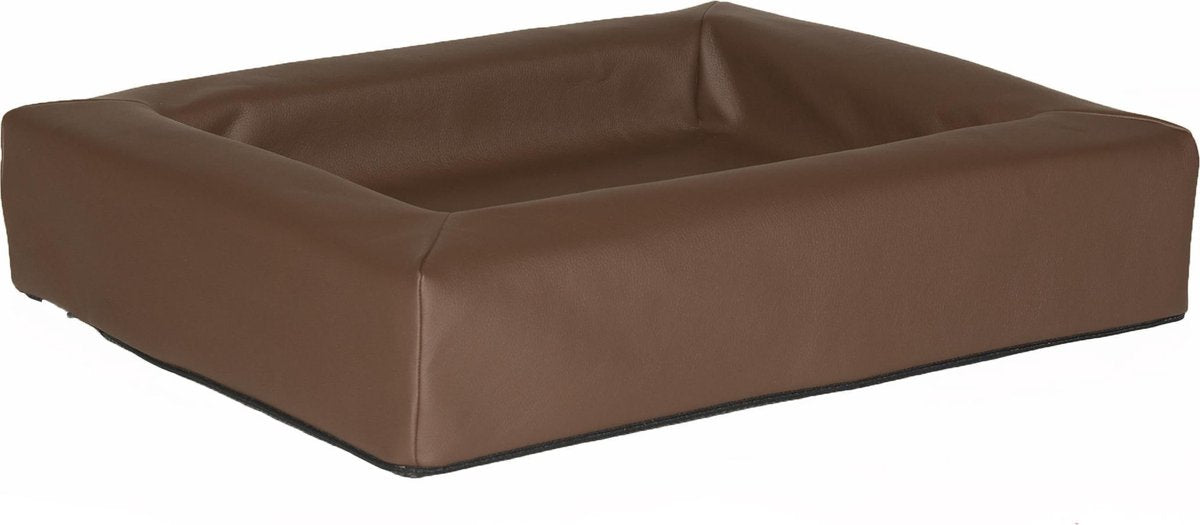 Comfort-Kussen hondenmand leatherlook 100 x 80 x 15 cm - Bruin