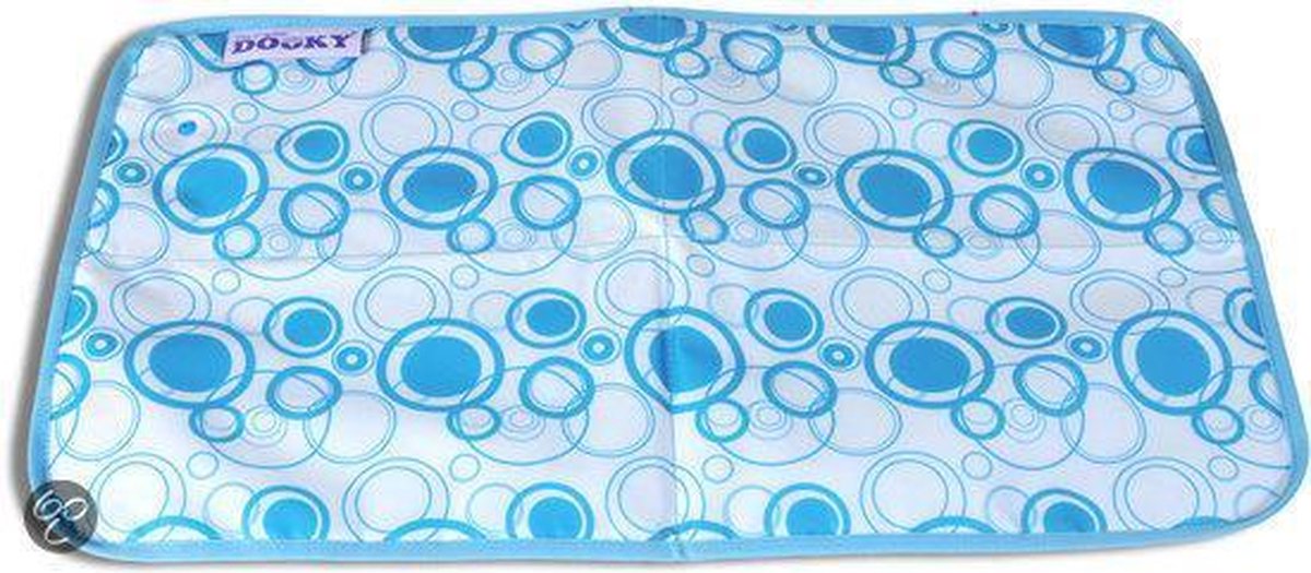 Dooky - Verschoonmatje - Aqua Circles