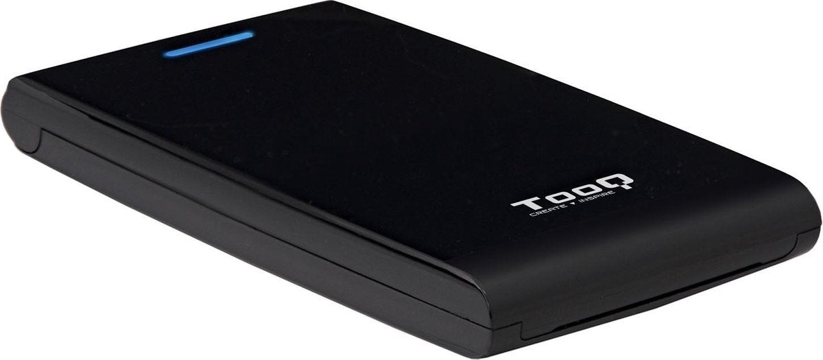 TooQ TQE-2526B behuizing voor opslagstations 2.5'' HDD-behuizing Zwart Stroomvoorziening via USB