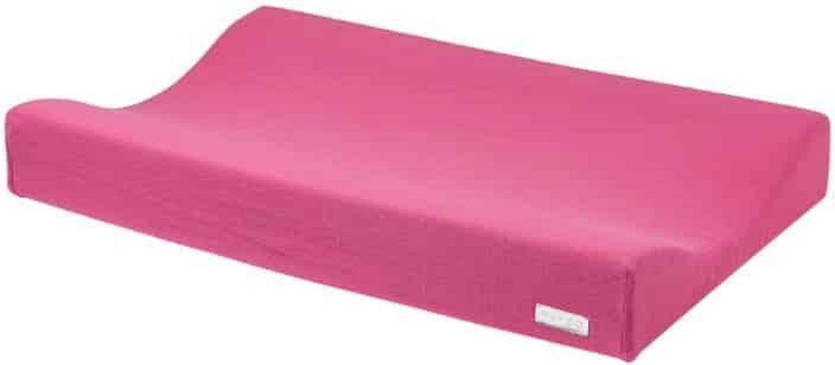 Meyco aankleedkussenhoes Knit basic - bright pink