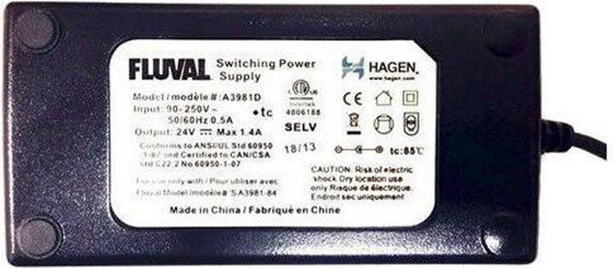 Fluval led voeding 46w a3982 & a3985