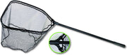 Black Landingsnet - 165cm - Rubberen