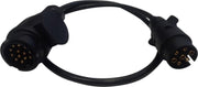 Adapter verlengkabel 7 aderig met 13-polige stekker & 7-polige stekker - 100 cm