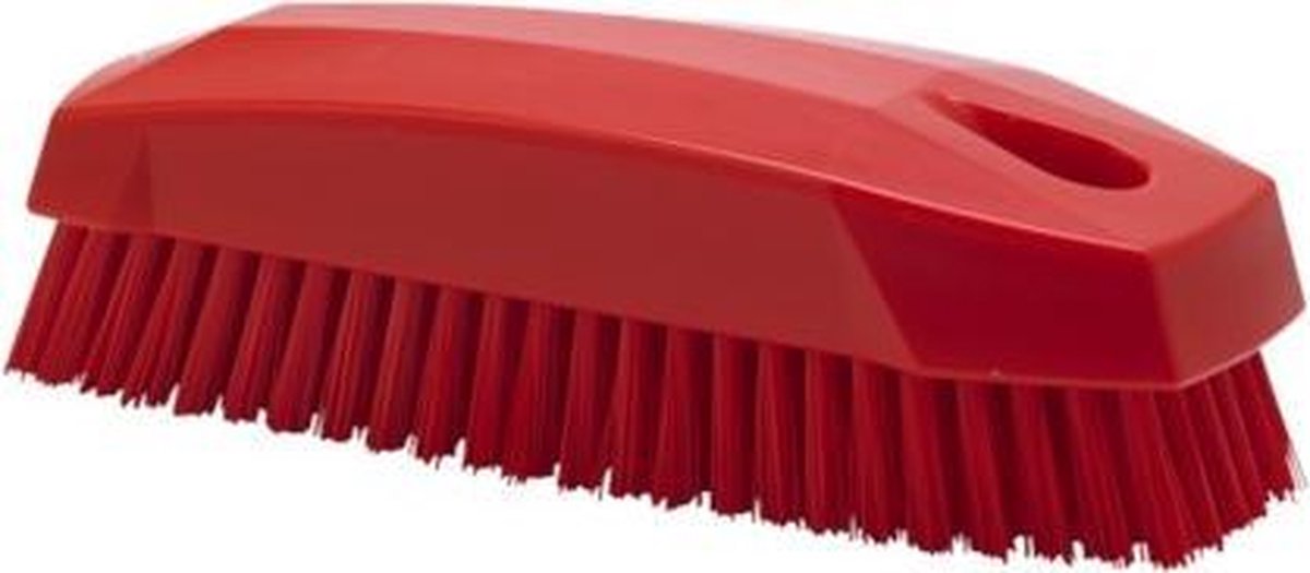 Vikan Hygiene 6440-4 nagelborstel rood  hard