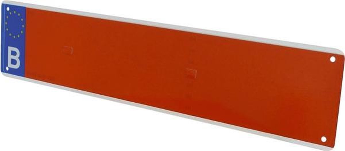 Carpoint Kentekenplaat Landbouw België 52 X 11 Cm Aluminium Rood
