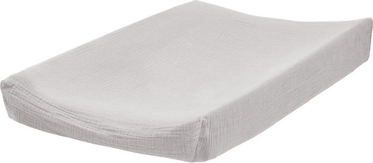 Cottonbaby Aankleedkussenhoes soft lichtgrijs