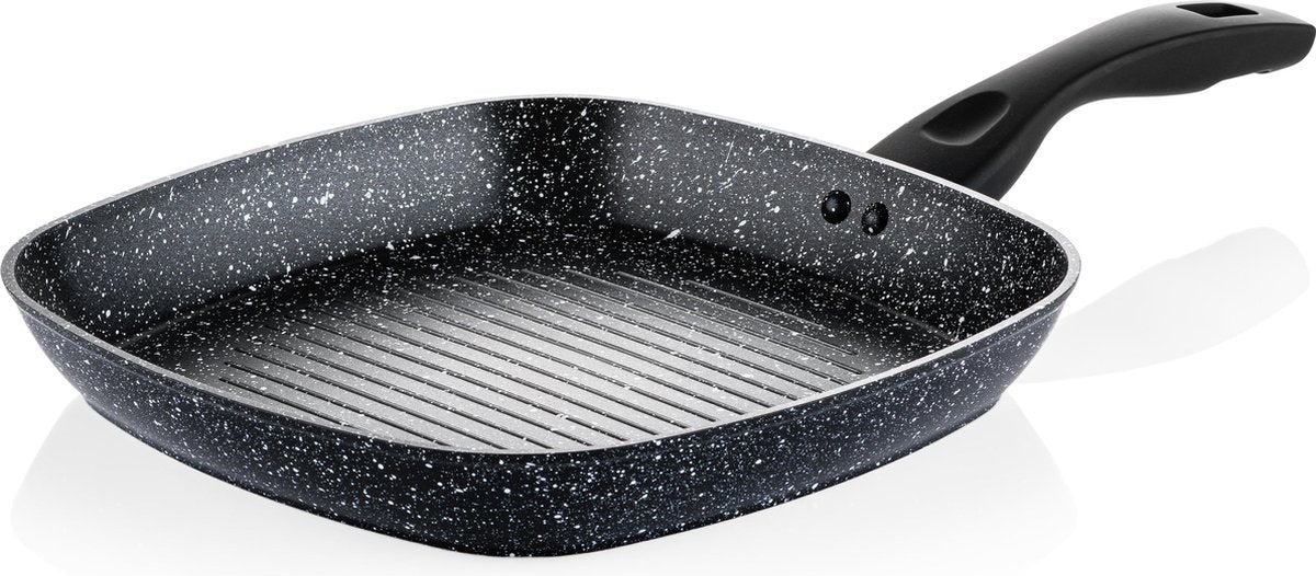 Westinghouse Grillpan Inductie - Ø 28 cm - Zwart Marmer