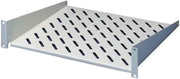 Rittal 7119.250 19 inch Patchkast-apparaatbodem 2 HE Vast inbouw Geschikt voor kastdiepte: vanaf 300 mm Grijs