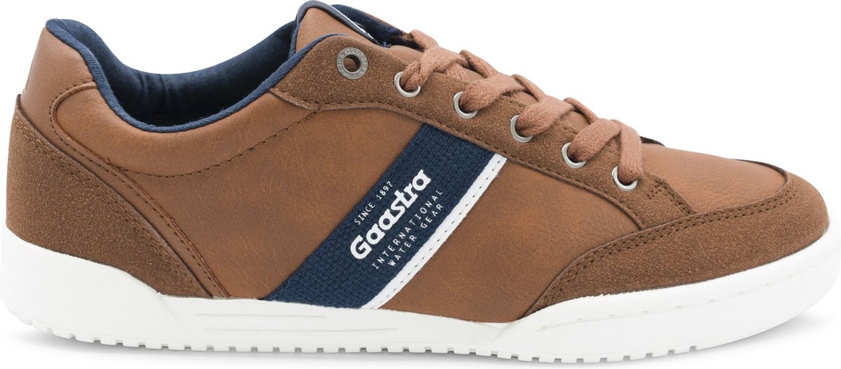 Gaastra - Heren Sneakers Stanley Cognac - Bruin - Maat 45