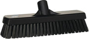 Vikan Hygiene 7060-9 vloerschrobber 30cm zwart harde vezel 30cm breed