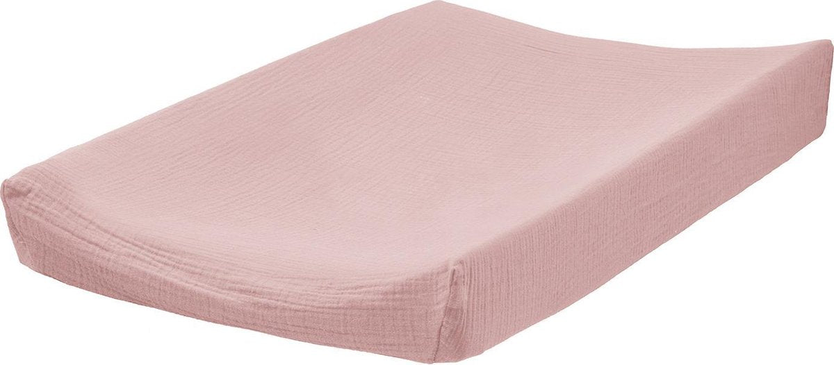 Cottonbaby Aankleedkussenhoes Cottonsoft oudroze