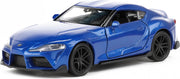 Welly Schaalmodel Toyota Supra 11 Cm Staal Blauw