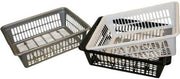 Bellson Mand 37 x 46 x 14 cm. Zwart - Wit - Zilver (prijs per stuk)