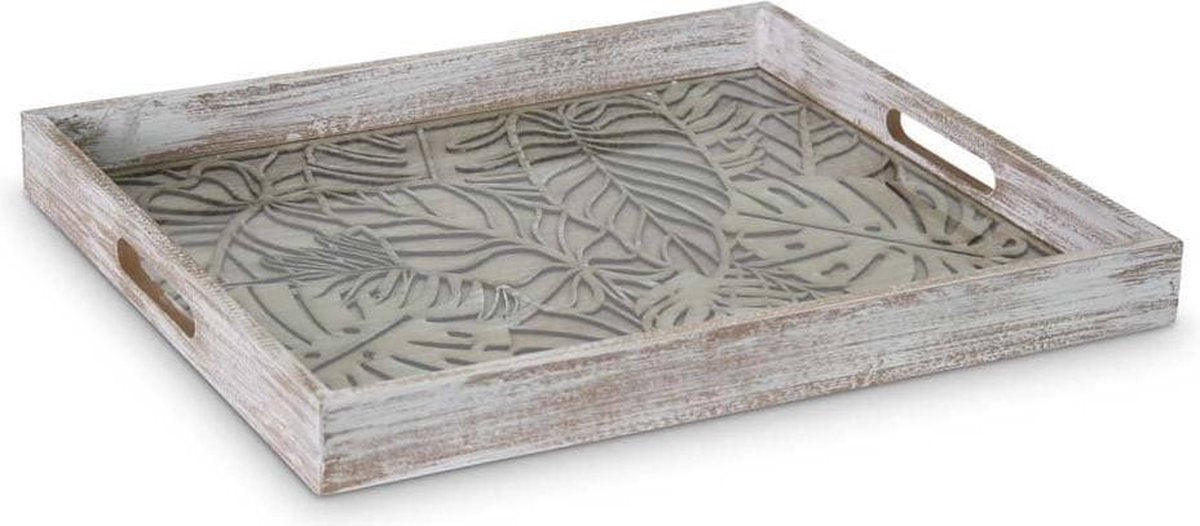 Dienblad Deco Hout Rechthoek 40 x 45cm