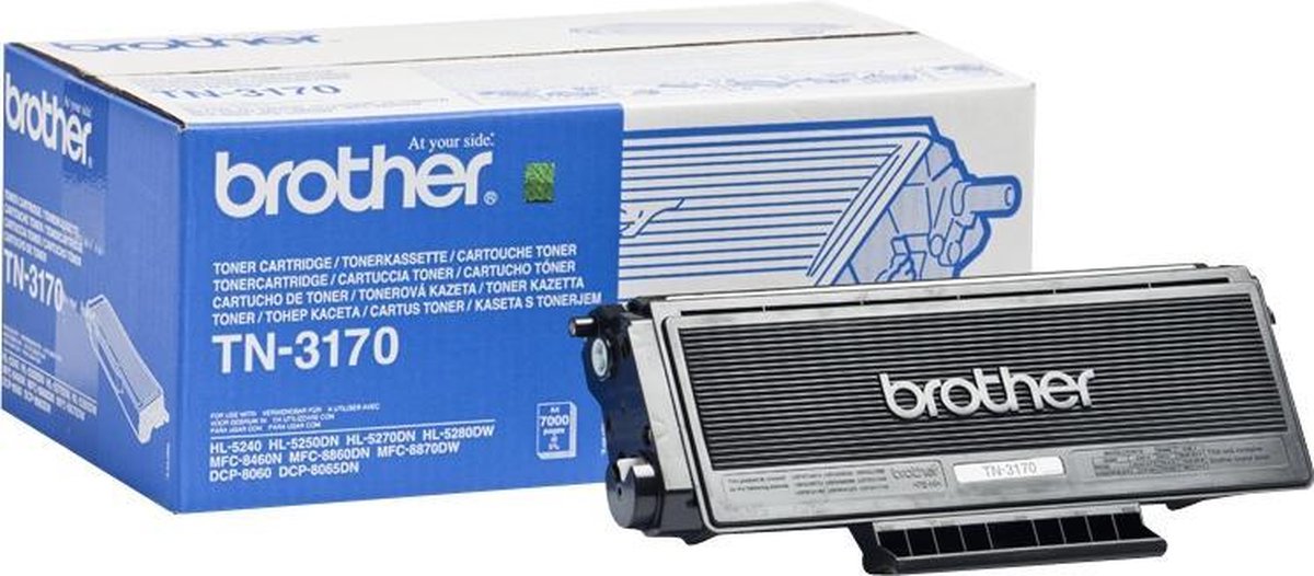 Brother TN-3170  Tonercartridge - Zwart