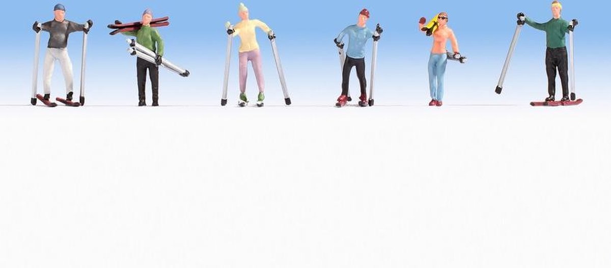 NOCH 15827 H0 figuren skiërs