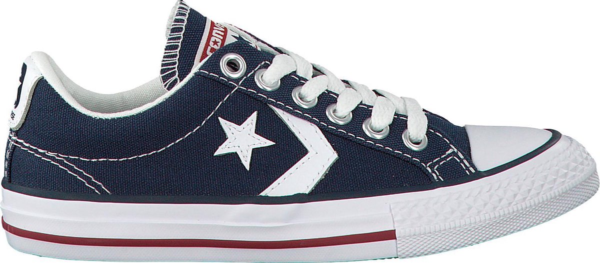 Converse Star Player Ev Ox Kids Lage sneakers - Meisjes - Blauw - Maat 38+