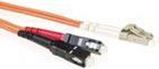 ACT 10 meter LSZH Multimode 50/125 OM2 glasvezel patchkabel duplex met LC en SC connectoren RL8510