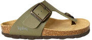 Groene Kipling Slippers Juan 4 Khaki