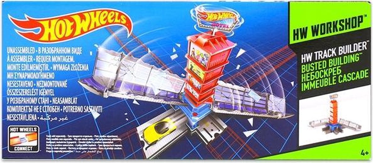Hot Wheels Track Builder - Busted Building