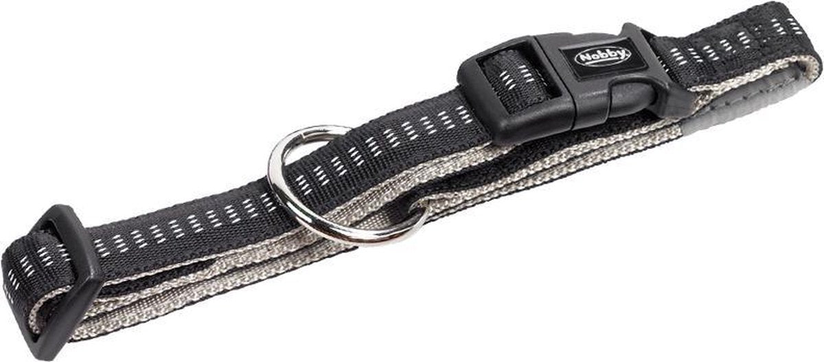 Nobby halsband body zwart 40-55 x 1