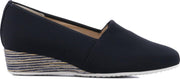 Hassia Vrouwen Textiel Instapschoenen / Damesschoenen / Instapper 303283 - Blauw - Maat  38.5