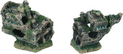 Aquarium decoratie Boot 2 Delen - 22 x 8 x 12 cm