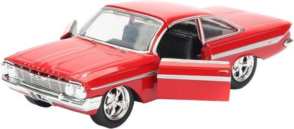 Chevrolet Impala Fast & Furious (Rood) 1/32 Jada - Modelauto - Schaalmodel - Model auto