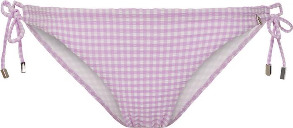 Beachlife Lilac Check Bikinibroekje Dames - Maat 40