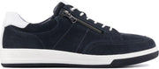 Waldlaufer Mannen Nubuck Lage sneakers / Herenschoenen 971 017 - Blauw - Maat 45
