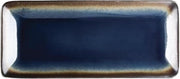 Olympia Nomi Tapasborden - Rechthoekig - Blauw/zwart - Aardewerk - 24