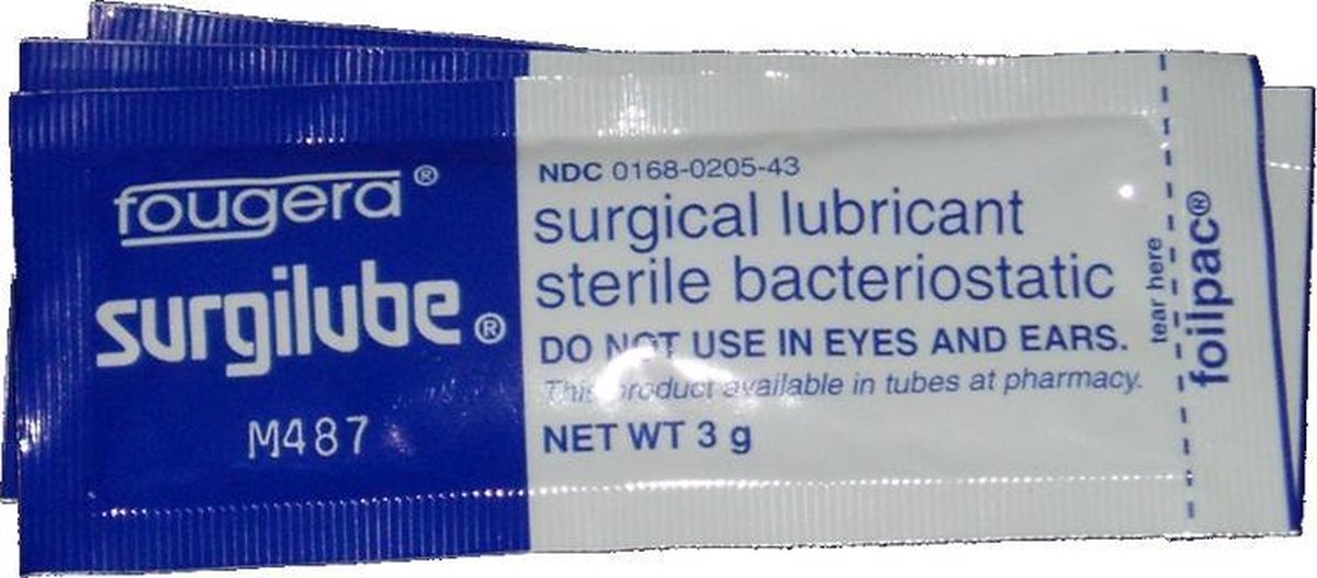 ElectraStim Glijmiddel Steriel Sachets-set 10 x 3 gr Electrosex - Wit