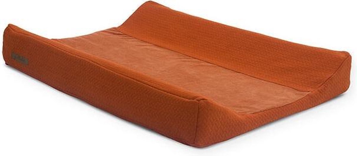 Jollein Aankleedkussenhoes Brick Velvet 50x70cm - Rust
