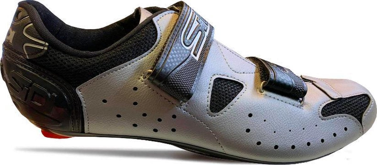 Sidi Scarpe Dynamic 3 - Racefietsschoenen - Zwart/Zilver - Maat 42