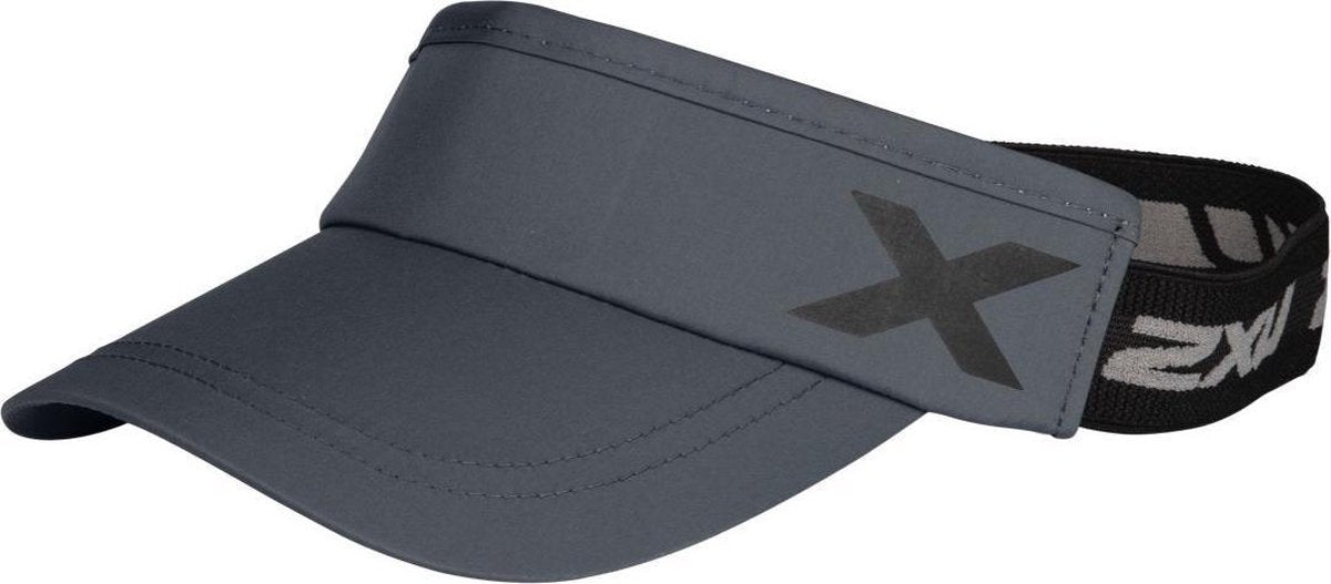 2XU Performance Visor Turbulence/White