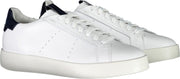 Santoni Sneaker Wit  - Maat 42 - Heren - Lente/Zomer Collectie - Leer