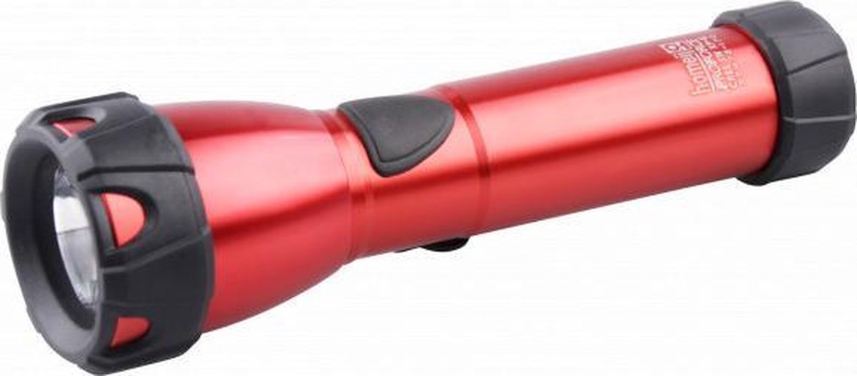 Zaklamp Proforce - rood aluminium